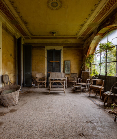 La villa del Mezzadro